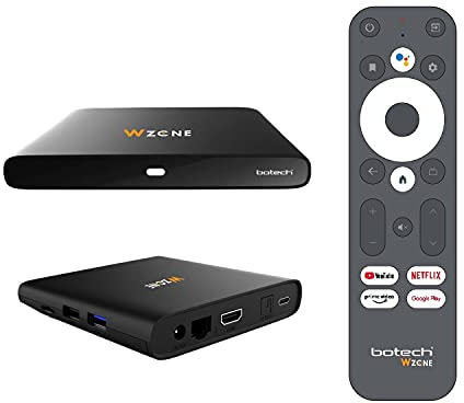 GigaBlue x Botech WZONE 4K Android 12 TV Box HDR60Hz / HDMI2.1 Streaming Empfänger
