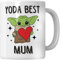 WG - YODA Best Mum | Meilleur cadeau de fête des mères | The Best Mum Tasse à café