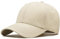 ISWMM Großer Kopfhut Sport XXL Übergröße Baseball Cap Big Head Hat Plus 60-65 cm, beige