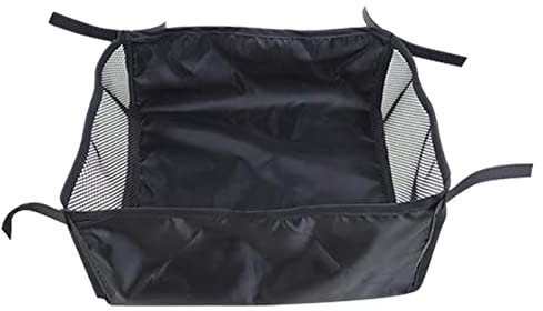 Fiacvrs Korb für Kinderwagen, Universal-Aufbewahrungstasche für Babyprodukte, Kinderwagen, Zubehör, Aufbewahrungskorb aus Netz, Kinderwagen, Korb unten