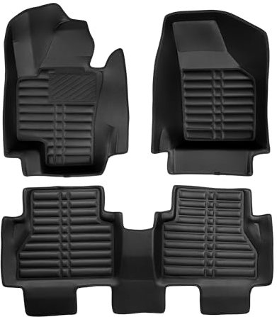 fussmattenprofi.com Auto Fussmatten Kompatibel mit Seat Alhambra (2.Gen) für 5 Sitze Baujahr ab 2010 I 100% Passgenau Geruchlos Allwetter Fussraumschale I 5D Premium TPE Fußmatten Set