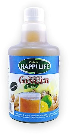 Succo concentrato di Zenzero e Limone | Drink Ginger | 500 mL | HAPPI LIFE