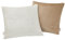 s.Oliver Doublesoft Kissenbezug 50x50 cm - super kuschelig & weich, Polyesterflausch 2 Stück beige