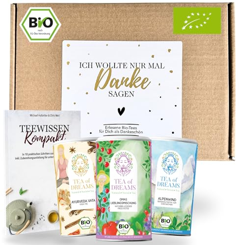 Tee Geschenk Danke – Einzigartiges Dankeschön Geschenk für Tee-Liebhaber