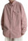 COOFANDY Chemise Homme Bouton Bas Manches Longues Chemise de Loisirs Unicolore Casual Regular Fit Chemise de Travail Rose Clair L