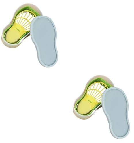 BESTonZON 2 Teiliges Set Multi Tool Avocado Avocados Multifunktionale Multitools Avocado Schneidwerkzeug Avocado Avocado Halter Avocado Stampfer Werkzeug Avocado Löffel