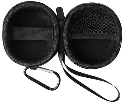 fxwtich Storage Bag for Earphones Hard-Shell Case Protective Carrying Bose-quietcomfort Earbuds 2 Durable Hard Shell with Inner Black