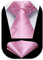 HISDERN Cravate Homme Rose à Carreaux de Soie Formelle Élégant Cravates et Mouchoir pour Hommes d'Affaires Mariage