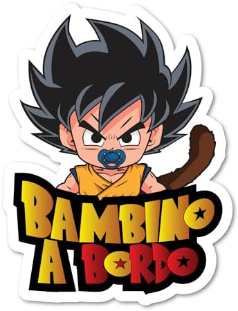 Adesivo auto bambino a bordo Guerriero Extraterrestre 13x18cm facile da attaccare in vinile, bambino a bordo, adesivo auto, camion, camper, motorhome (colore)