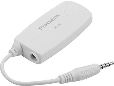 Toyvian Electric Guitar Bass Converter to Smartphone Tablet Adapter Guitar Connection Line for Phone Software Effector White ABS Sturdy Cable