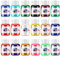 Glass Paint, Bearals 18 Colors Stained Glass Paint, Paint for Glass, Glass Paints for Glass Painting, Non Toxic Glass Paint for Wine Glasses, Light Bulbs, Windows and Ceramics (0.85 fl.oz)