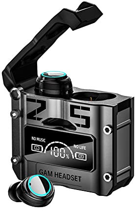 Rheross Oreillette Bluetooth sans Fil M25 TWS Oreillette Bluetooth sans Fil Oreillette Bluetooth Numérique Tactile Intra-Auriculaire