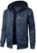Aoouekul Herren Hoodie Sweatjacke Langarm Pullover Zip Kapuzenpullover Sweatshirts Mode Kapuzenjacke Männer Kapuzenpulli mit Reißverschluss Sport Style Casual (Marineblau,S)
