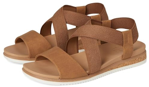 Skechers Desert Kiss Chaussures basses pour femme, châtaigne, 39 EU