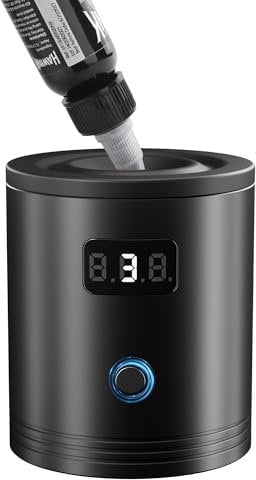 HAWINK Wireless Vortex Mixer 5200 rpm Mini Laboratory Vortex Mixer Shaker Electric Ink Vortex Colour Mixer Mixing for Tattoo 3.7 V 1000 mAh JBQ-USB02