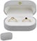 Ringbox 2-Ringe In Einer Leichten Und Glatten Ringbox, Ringbox Hochzeit Grau, Ringschatulle Handgemachte Ring Box Für Vorschlag, Hochzeit Und Tägliche Lagerung, Ring Box