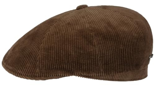 Stetson Carson Cord Flatcap Made in EU Herren Winter
