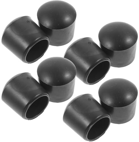 SKISUNO Tischfußball Pfostenstopfen 16mm Endkappen aus Verschleißfestem Material 8 Stück Zubehör für Kickertisch Stangen für Freizeit und Turniere