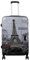 Trendyshop365 Polycarbonat Reisekoffer Trolley Hartschale - Design Eiffelturm Paris Frankreich (Reisekoffer - Größe L)