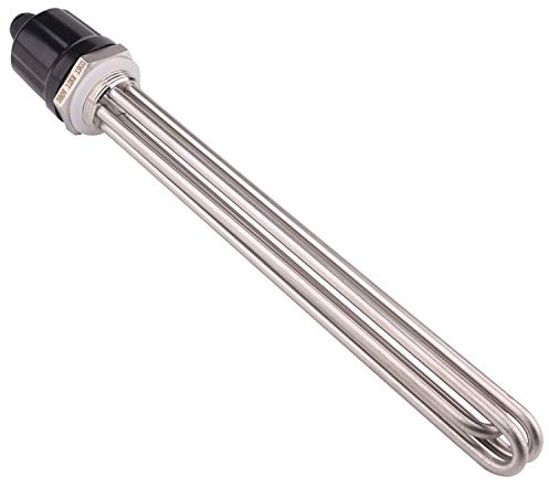 AIICIOO Heizelement mit Einschraubgewinde 220V 12000W 1.5 Zoll BSP (DN40) Heizstabdichtung SUS304