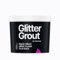 Hemway 2.5 L / 4.5 kg Fuchsia Pink Glitter with Jet Black Grout | Ready Mixed & Easy to Use | Suitable for Kitchen, Bathroom & Flooring | Waterproof & Mould Resistant | Non-Toxic & Cruelty Free