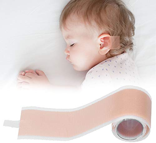 Vendaje corrector de oído Baby Auricle Valgus para niños, corrección de orejas, banda de gel de silicona para bebés, corrección estética, para los oídos de niños pequeños, pegatinas de 4 cm x 50 cm