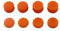 Guardz 8 x Orange Performance Controller Joystick Analog Thumbstick Thumb Grip Cap Extender for Playstation 4 PS4 Playstation 5 PS5 Xbox