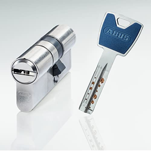 ABUS EC880 Schließzylinder 35/50 Einzelschließung inkl. 3 Wendeschlüssel (saphirblau)