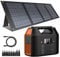 SinKeu Portable Power Station Solar Panel,99Wh Solar Generator, Backup Lithium Battery 230V/100W AC Outlet 40W Solar Panel Camping Emergency Off-Gird Outdoor Fishing Travel Party RV Trip, Orange