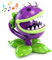 Maikerry Juego de extracción de dedos y dientes de Plants and Zombies, juego de boca grande para padres e hijos, gran regalo para niños y fanáticos, Navidad, cumpleaños y fiesta
