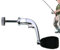 Vesone Kipphebel für Angelrollen, Angelrollenersatz mit rundem Power Knob Griff, Rocker Arm Grip Handle Ersatz für Spinning Angelrolle Baitcasting