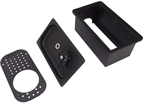 Enjuague de jarra, cabezal de limpieza de agua multi-ángulo de alta presión para lavavajillas de vidrio automático para barra (grande)