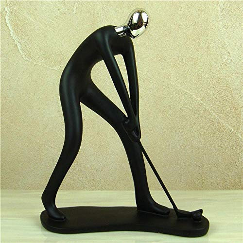 DERBUT Statue Ornamente Skulpturen Skulptur Statue Charakter Sportler Kunstharz Handwerk Ornamente