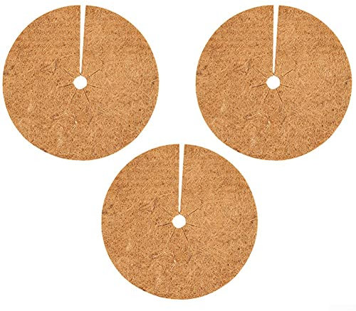 30CM Coconut Mulching Discs Coconut Plant Protection Mat Coconut Fibre Mat Flower Pot Mat