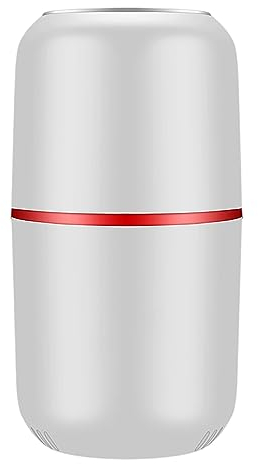 COYOUCO Herb Grinder Electric, Large Herbal/Coffee Grinders/Mill/Crusher for Spice, Coffee Bean And Herbs with Cleaning Brush - 120G Capacity,White