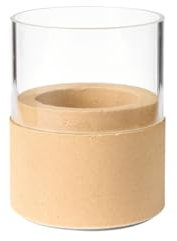 Kerzenhalter Neat 70 x 61 mm sand, Glas