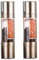 Viitech 2 Pcs Salt and Pepper Grinder, 2-in-1 2-Head Stainless Steel Manual Salt and Pepper Mill, Adjustable Coarseness Refillable Spice Grinder Shakers for Cooking and Baking, XXEU-1030-4412843