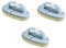 Gatuida 3pièces Brosse De Nettoyage avec Éponge Brosse à Récurer pour Piscine Et Jardin avec Poignée Confortable