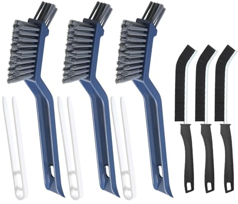 Spülbürste mit Spülmittelspender, Abwaschbürste mit Spülmittel Multifunktionale Reinigungsbürste mit Halter, Cleaning Brush Bürste mit Spülmittel (3 IN 1 Fugenbürste)
