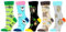 WeciBor Damen Lustige Bunte Socken, 5 Paar Mehrfarbig Tiere Motiv, Größe 39-42