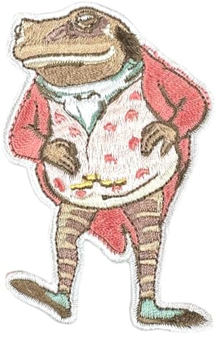 Pawprint Family | Mr. Jeremy Fisher Sew on Patch | Official Merchandise from Beatrix Potter's The Tale of Peter Rabbit