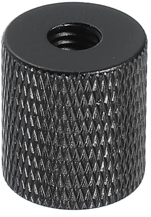 PATIKIL Tripod Screw Adapter 1/4 Female to M6 Female, Tripod Nut Connectors Camera Mount Screw Camera Double Head Converter for Microphone Holder Magic Arms Accessories