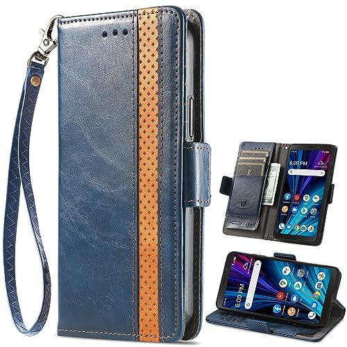 RFID Schutz Hülle für Black View Shark 9 Cover, Business-Stil Klapphülle Kartenfach Wallet Black View Shark 9 Phone Case, PU Leather Cover für Black View Shark 9-10