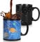 AOOTE Tasse Magique, Système Solaire Tasse à Café, Tasse Qui Change de Couleur avec la Chaleur, Mugs et Tasses à Café, Tasse en Céramique, pour Famille, Ami, Collègue, Anniversaire (12oz)