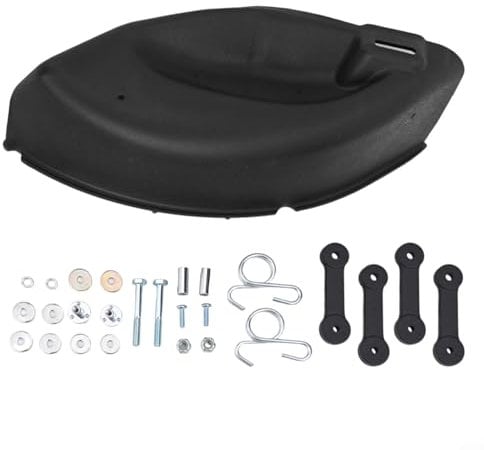 Rasentraktoren Mulch Cover Kit, Traktor Mulchen für 106,7 cm Deck Rasentraktoren LT1000 LT2000 ersetzt 24662, 917255580, 917255690 schwarze Abdeckung