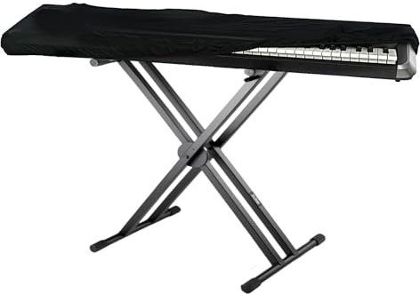 Musiin Housse anti-poussière pour clavier de piano à 49 touches, compatible avec Nektar Impact LX49+, Roland A-500PRO, Nektar Panorama T4 49, Chinlon de luxe, anti-poussière et anti-rayures, toucher