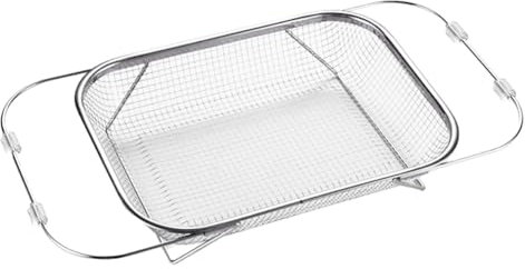 Ohulelks Stainless Steel Expandable Sink Strainer Basket, Drainer for Vegetables,Pasta Dishes - Adjustable Kitchen Colander Large