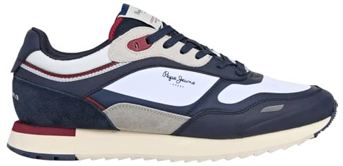Pepe Jeans Bexley Urban M, Sneak Herren, Weiß, 43 EU, Weiß, 43 EU
