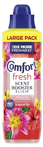 Comfort Fresh Tropical Lily Scent Booster with ScentLock Technology Elixir for up to 10x More Freshness* 736 ml