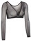 Sleevey Wonders Women's Basic Long Slip-on Mesh Sleeves - Black -